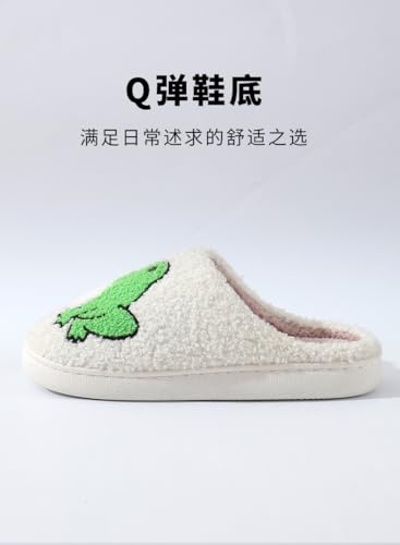 Winter Animal Slippers: Plush Cartoon Non-Slip Indoor House Shoes3