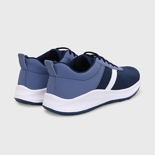 Image of Centrino Urban Sneakers for Man | Shoes for Men Stylish | Casual Lightweight Lace-Up Canvas Walking Shoes | Cushioned Insole | Breathable Comfortable Anti-Skid Sole | Trendy Mens Shoes for City Walks (6823)