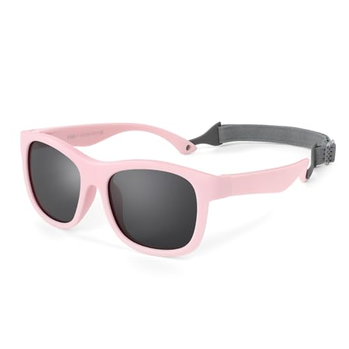 Hifot Polarisierte Baby Sonnenbrille 0-3 Jahre, UV400 Schutz Kleinkind...