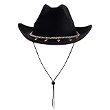 Ces chapeaux de cowboy sont à transporter pour les fêtes ou d'autres occasions.