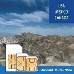 アメリカ+カナダ+メキシコ プリペイドSIM 5G/4G高速 定量30GB (5日間、10日間、15日間、30日間) (15日間)