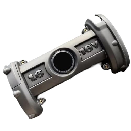 Cabezal de cubierta Tapa de Válvula de Motor EA111 1,4/1,6 capó de la cubierta del motor apto para VW Lavida Golf 6 Sagitar Bora Polo 03C 103 925 03C103925(1.6 VW LOGO Screw)