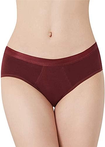 EvaWear Period Panties:2 Pack Hipster for Teens Girl Women / Leakproof Briefs for Heavy Flow Postpartum Menstrual underwear Various Styles