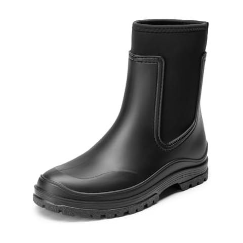 DREAM PAIRS Women's Waterproof Chelsea Boots Cover
