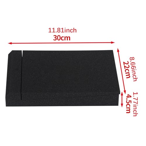Colaxi Speaker Isolation Pad Espuma Acústica Aislante para Altavoces 20x30x4.5cm miniatura 6