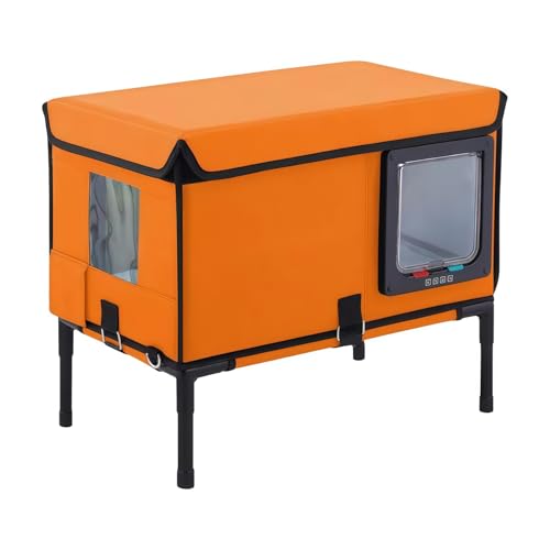 Iuseike ���O�p�L�n�E�X�A�y�b�g�������A���M���A�g�����A�h���A�f�M�A���S�Ȕ��h�A�A���O���\�ȓV�W�t���A���ׂĂ̋G�߂ɓK���A�h���ی�e���g�A���O�p�A��ǎq�L��y�b�g�p�̉��O�V�F���^�[�A�q�������A�q�L�V�F���^�[ (�I�����W,55*40*25cm)