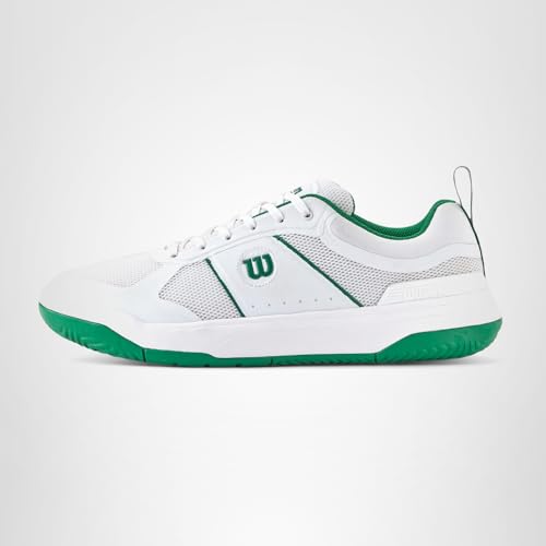 Wilson Pickle Pro Herren-Pickleball-Schuhe, Klassisches Design, Hervorragende Passform, Robuste Struktur, Mit atmungsaktivem Mesh, Bosphorus/Weiß/Bosphorus, Größe 9,5