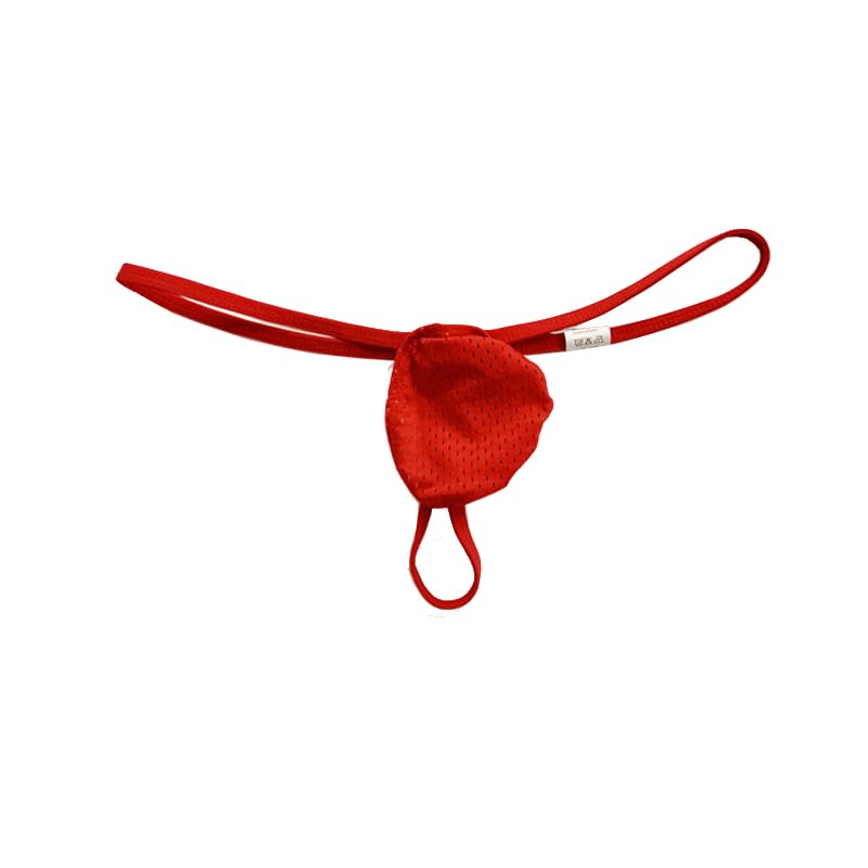 Men's Lace Floral T-Back Thongs Underwear G-String Briefs Lace Panties Underwear Black4