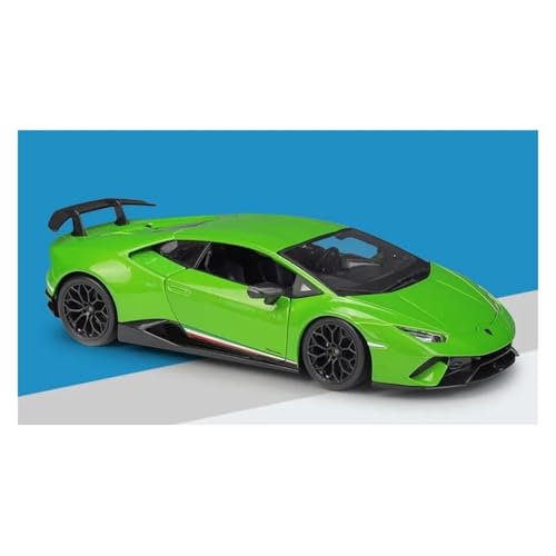 LIUSANG Model samochodu w skali 1/18 do modelu samochodu Huracan Performante, stop odlewu, model samochodu, proporcjonalny model samochodu, odpowiedni do wyświetlania