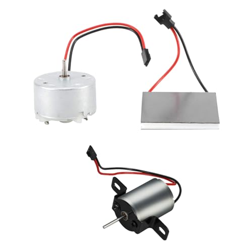 Place - Pieza de reparación de motor de ventilador, hoja de generación de energía térmica, accesorio de repuesto para estufa de chimenea