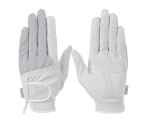 SEQUENTIAL GOLF�O���[�u DURO �������X�g���b�` �����Y SQGS-007 White/Gray S(21-22cm)