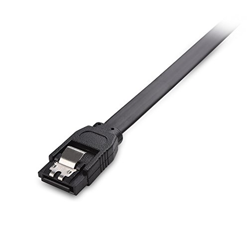 Cable Matters 3Pack 90 Degree Right Angle SATA Cable 18 Inches (6.0 Gbps SATA III Cable, SATA