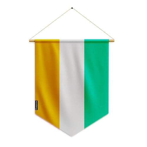 Pixelforma Banderín Bandera de Costa de Marfil de poliéster 30 x ...