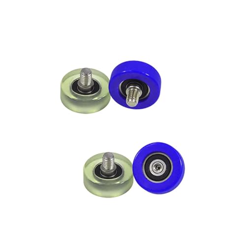 Roue de guidage PU62525-9C1L8M6 en polyuréthane injecté haute densité