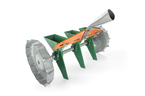 Varomorus Metal Precision Manual Seeder for Vegetables Greens Onion Radish Beets (3-Row) - Thumbnail 4