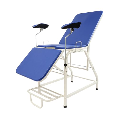 Kreißsaalstuh,Gynäkologischer Stuhl,Untersuchungstisch,U-förmige Öffnung,Aufbewahrungsring,10-mm-Matratze,Rückenlehne Verstellbares Design