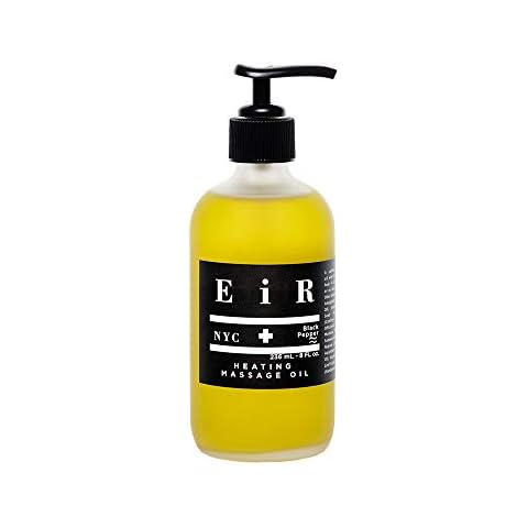 EiR NYC Black Pepper Heating Massage Oil 8 Oz Cover