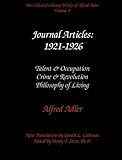 The Collected Clinical Works of Alfred Adler, Volume 5 - Journal Articles: 1921-1926