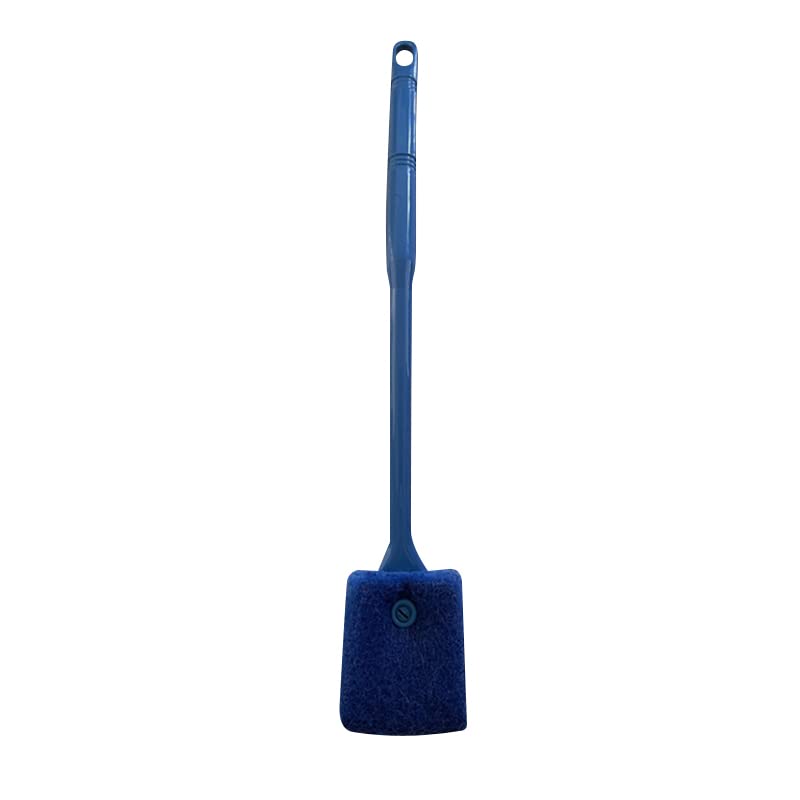 Royalford Royalbright 33cm Toilet Brush- RF10644 Multi-Purpose Brush for Cleaning Floor and Tile Cleaning Brush with Curved Long Handle Cleaning Supplies