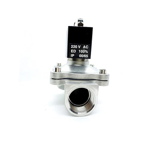 Électrovanne en acier inoxydable robuste 1 pouce à joint EPDM durable - 3