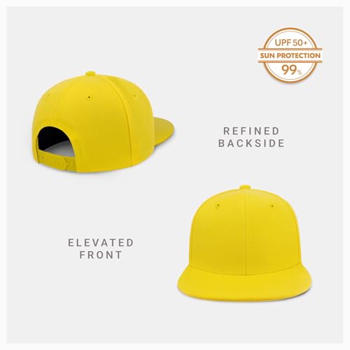 Image of ChoKoLids Flat Visor Snapback Hat Blank Cap Baseball Cap