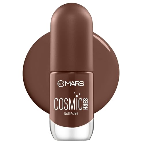 Image of MARS Cosmic Hue Nail Paint (10.0 ml) (55-BRONZORA) | Intense Color | Ultra-Glossy Shine | Long-Lasting & Chip-Resistant | Non-Sticky | Quick-Drying Formula