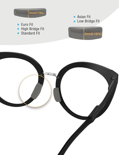 Image of Bowyer 1 Pair Replacement NosePads Compatible with Oakley Frogskins Range /Frogskins Range XL /Top Knot /HSTN /Wildrye /Sielo