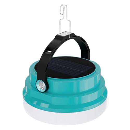 Lumière de tente solaire puissante avec base magnétique pour éclairer vos soirées de bivouac