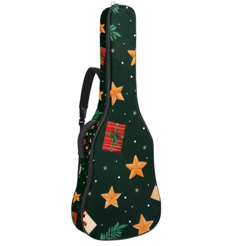 Étui souple pour guitare acoustique 109 cm en tissu Oxford imperméable avec 2 poches