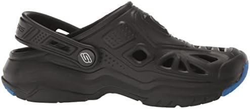 Skechers Kids Boy's Foamies Navigator Sneaker, Black/Blue, 12 Little Kid | Image 5