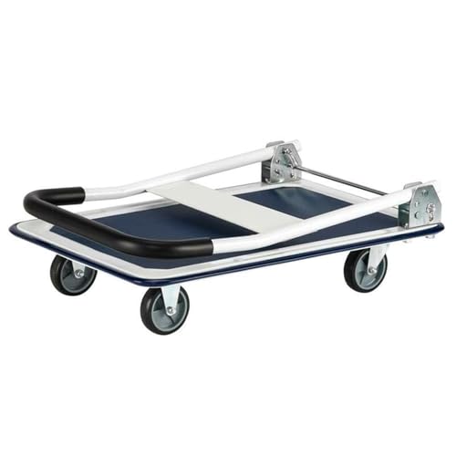 Carretilla de mano plegable con ruedas y capacidad 330 lb miniatura 4
