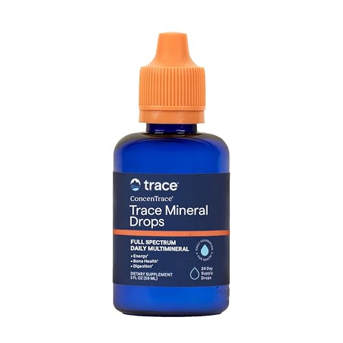 Trace Minerals ConcenTrace Mineral Drops 70+ Ionic Minerals 2 fl oz