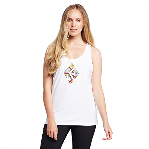 Black Diamond Equipment W Rainbow Diamond Tank - White - Extra Small
