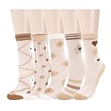 Benefeet Sox Sheer Mesh Socks Women Fashion Ankle Stocking Khaki Argyle Floral Nylon Socks Summer Ultra Thin Clear Transparent See Through Sock Crystal Clear Glass Sock, 5 Pairs