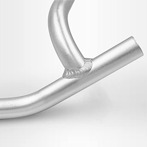 Weeras Touring Bike Handlebar Aluminium Alloy Pro External Swing Angle Handlebars, Suitable For Touring Bike, Long Time Riding. Φ25.4Mm, Silver #TOP4