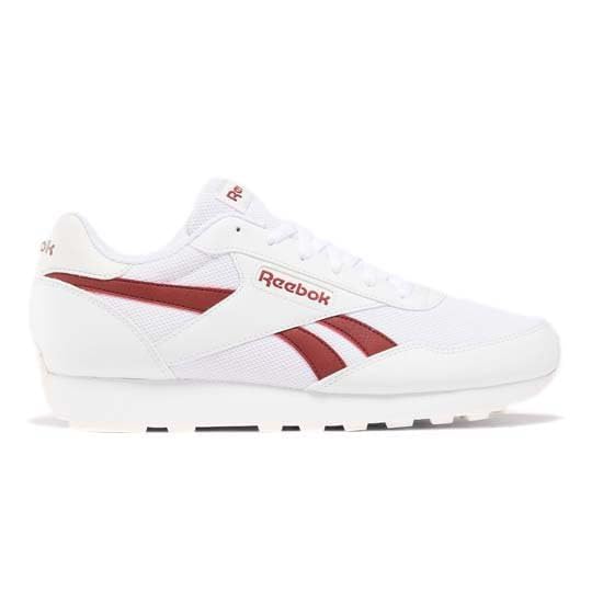 Reebok Unisex Rewind Run Sneaker,White Rich Maroon Barely Grey,34 EU – Ansicht 3
