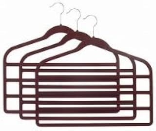 Slim-Line Burgundy Multi Pant Hangers