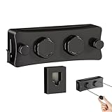 ϟCommodité invisible : rétractez-vous pour sécher facilement vos vêtements à l’intérieur. Notre corde à linge rétractable est conçue pour maximiser l'efficacité en se repliant en douceur lorsqu'elle n'est pas utilisée et en se dépliant instantanément lorsque vous en avez besoin. Le design beau et soigné garde votre espace élégant et spacieux, tout en libérant de l'espace supplémentaire pour d'autres objets indispensables.