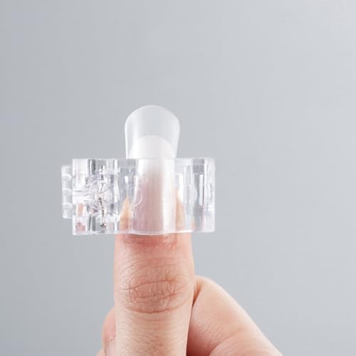 Zerodeko 12 piezas clips para manicura miniatura 4