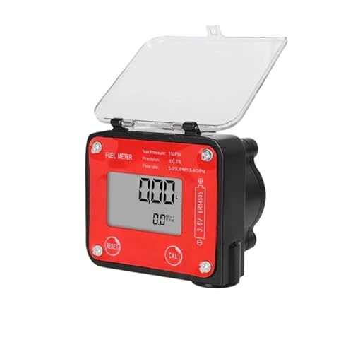 Débitmètre numérique essence et huile moteur G1/2 avec capteur sensible et compteur LCD de débit