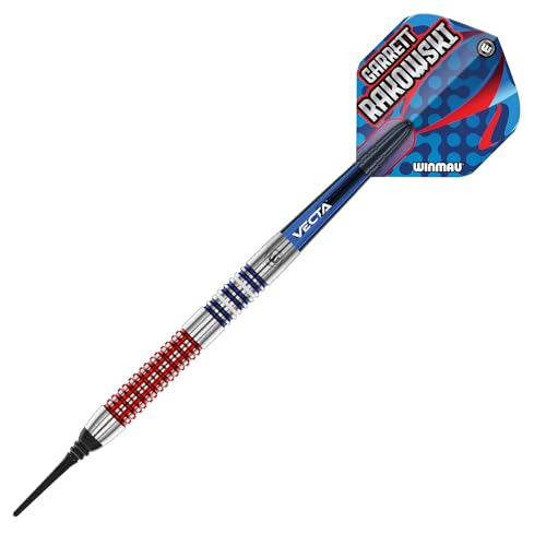 Fléchettes Winmau Garrett Rakowski 90% soft tip pour cible électronique - 2
