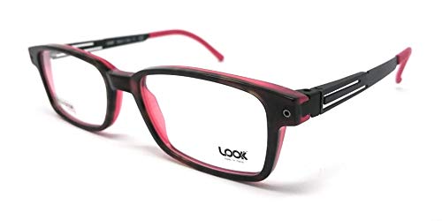 Gafas de vista graduadas montura para hombre y mujer 4316 rojo negro