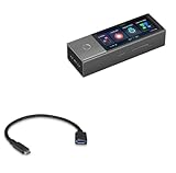 BoxWave Cable Compatible with Timekettle X1 AI Interpreter Hub - USB Expansion Adapter, Add USB Connected Hardware to Your Phone