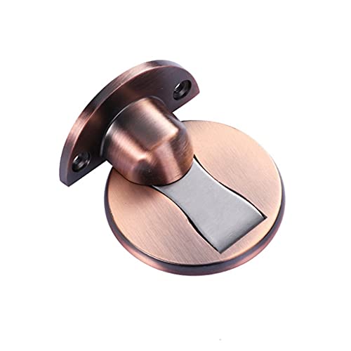 Tope de puerta sin perforar y soporte oculto rojo para herrajes de madera 2
