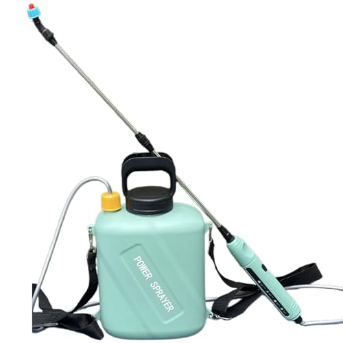 電動ガーデニング噴霧器 6L 容量 2000mAh USB 電源格納式ノズル快適ショルダーストラップ屋外植物ケア充電式ガーデン噴霧器