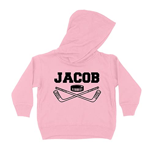 Hockey Jacob Kids Hoodie Sweatshirt Toddler 4T Light Pink