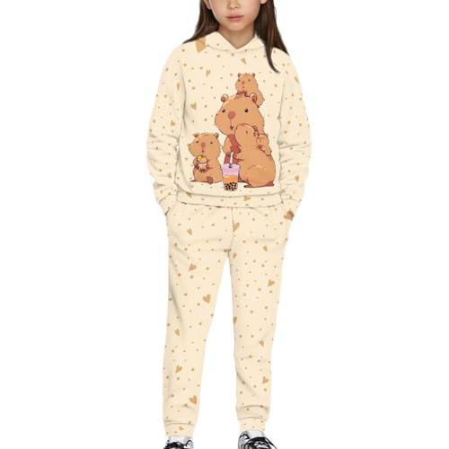 Pullover Hoodies and Sweatpants Kids 5T-12T Girls Sweatshirts and Sweatpants