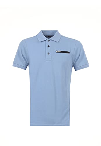 Pull RefrigiWear polo de couleur unie en maille haut de gamme