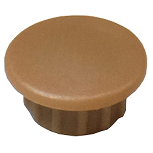 ダンドリビス 穴キャップ 8mm 茶 500個入 C-AC0808-CX