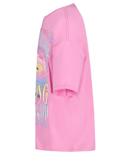 Image of Billabong Girls' Premium Short Sleeve Oversized Fit Logo Graphic Tee